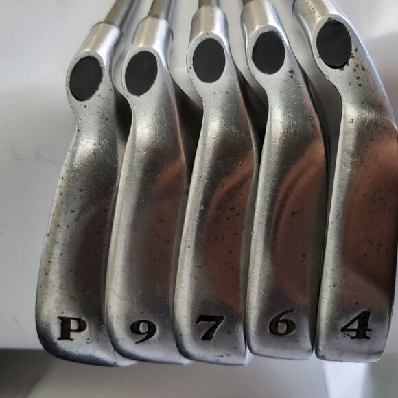 Gemini Professional Tour Golf Clubs Irons 4 6 7 9 PW, RH Stiff Graphite Shaft - Picture 9 of 12